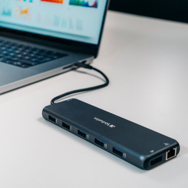 Адаптер Hub Verbatim USB-C Pro Серый  photo 5