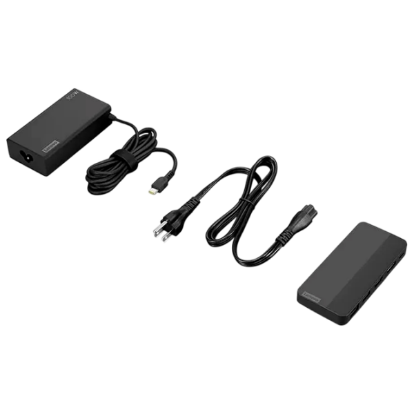 Dock-stație Lenovo Display Travel Dock Black USB photo 3