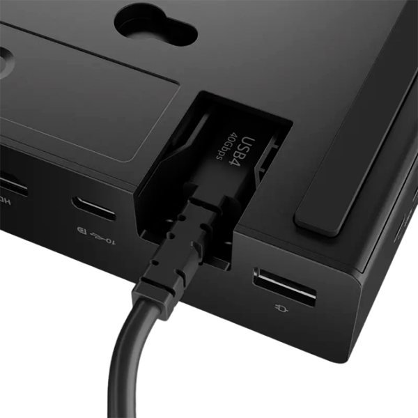 Док-станция Lenovo ThinkPad USB4 Smart Dock 5500 Черный USB photo 6