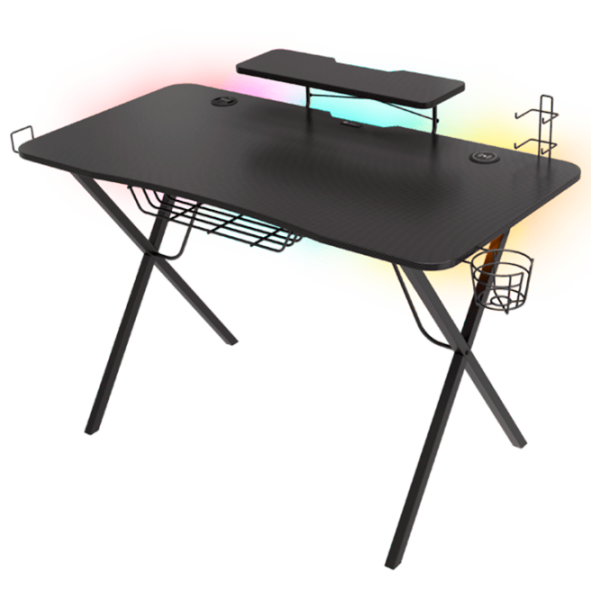 Masă gaming Genesis Holm 300 RGB Black  photo 3