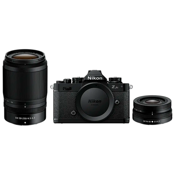 Cameră foto Nikon Z fc + NIKKOR Z DX 50-250mm f/4.5-6.3 VR Body Black CMOS, 20.9 MP,  photo 3