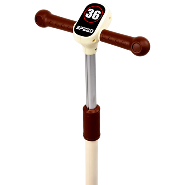 Trotinetă pentru copii cu trei roți 4Play Sprint (00-01073362) Brown 3 ani, 30 kg, Din PU photo 5