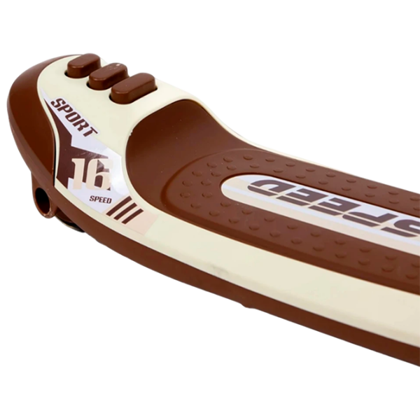 Trotinetă pentru copii cu trei roți 4Play Sprint (00-01073362) Brown 3 ani, 30 kg, Din PU photo 7