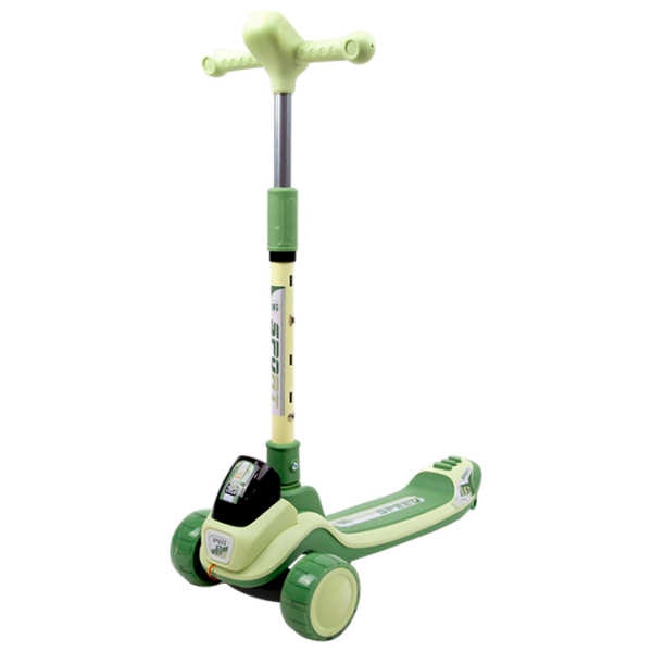 Trotinetă pentru copii cu trei roți 4Play Sprint (00-01073361) Green 3 ani, 30 kg, Din PU photo 1