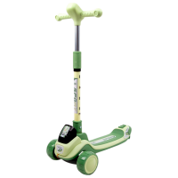 Trotinetă pentru copii cu trei roți 4Play Sprint (00-01073361) Green 3 ani, 30 kg, Din PU