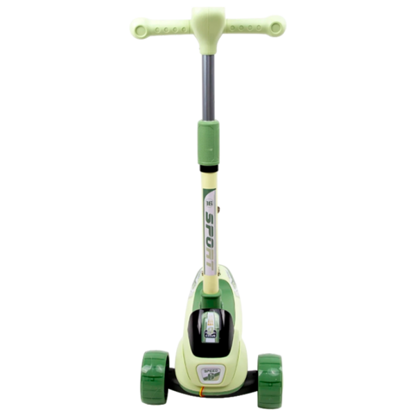 Trotinetă pentru copii cu trei roți 4Play Sprint (00-01073361) Green 3 ani, 30 kg, Din PU photo 3