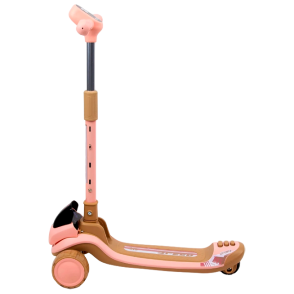 Trotinetă pentru copii cu trei roți 4Play Sprint (00-01073367) Pink 3 ani, 30 kg, Din PU photo 2