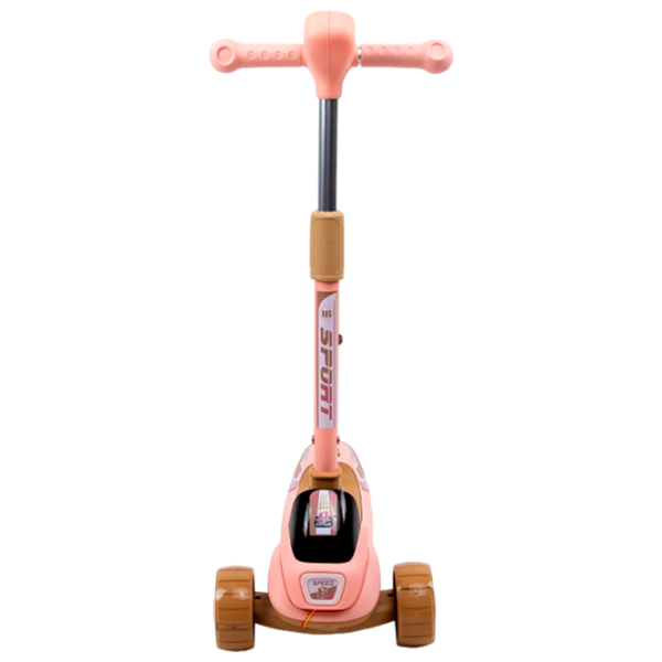 Trotinetă pentru copii cu trei roți 4Play Sprint (00-01073367) Pink 3 ani, 30 kg, Din PU photo 3