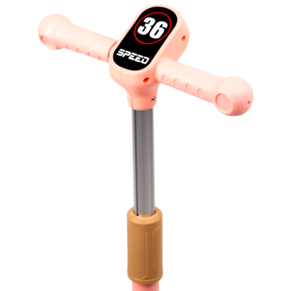 Trotinetă pentru copii cu trei roți 4Play Sprint (00-01073367) Pink 3 ani, 30 kg, Din PU photo 4