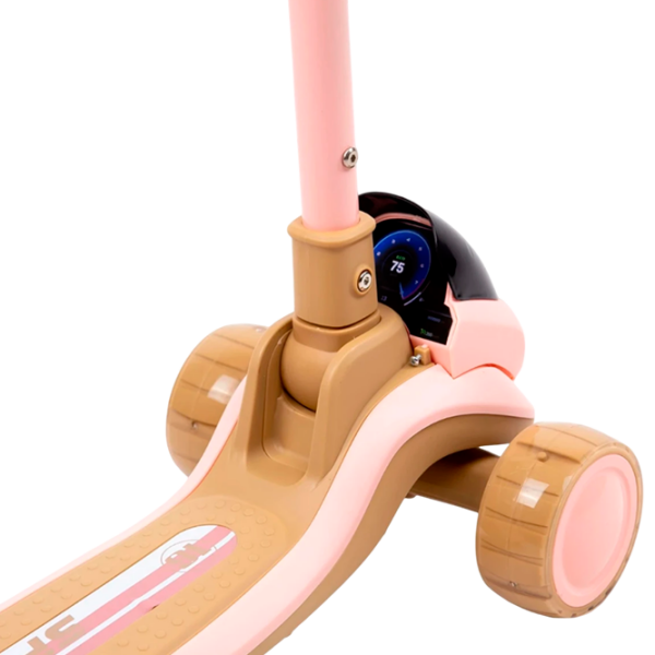 Trotinetă pentru copii cu trei roți 4Play Sprint (00-01073367) Pink 3 ani, 30 kg, Din PU photo 6