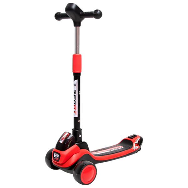 Trotinetă pentru copii cu trei roți 4Play Sprint (00-01073369) Red 3 ani, 30 kg, Din PU photo 1