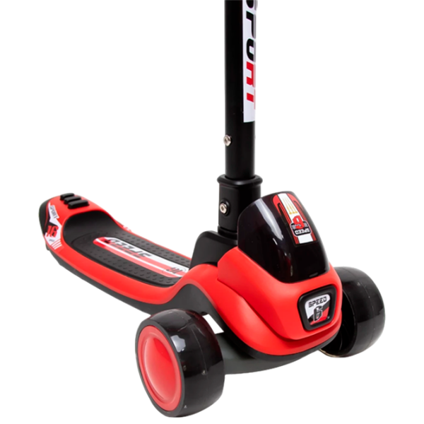 Trotinetă pentru copii cu trei roți 4Play Sprint (00-01073369) Red 3 ani, 30 kg, Din PU photo 5