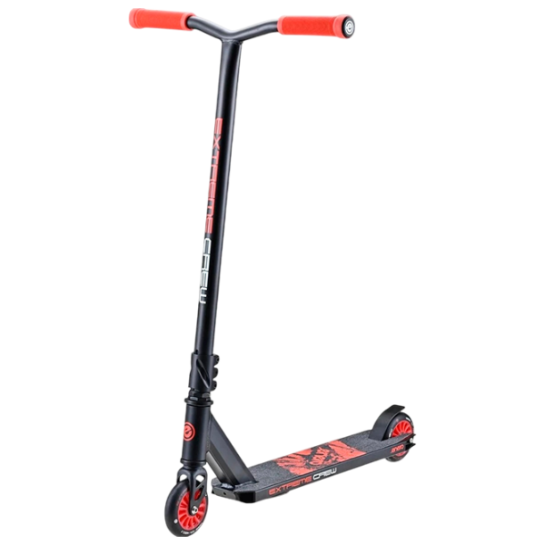 Trotinetă pentru copii cu două roți Enero Extreme Crew (00-01092104) Black 14 ani, 100 kg, Din PU photo 1