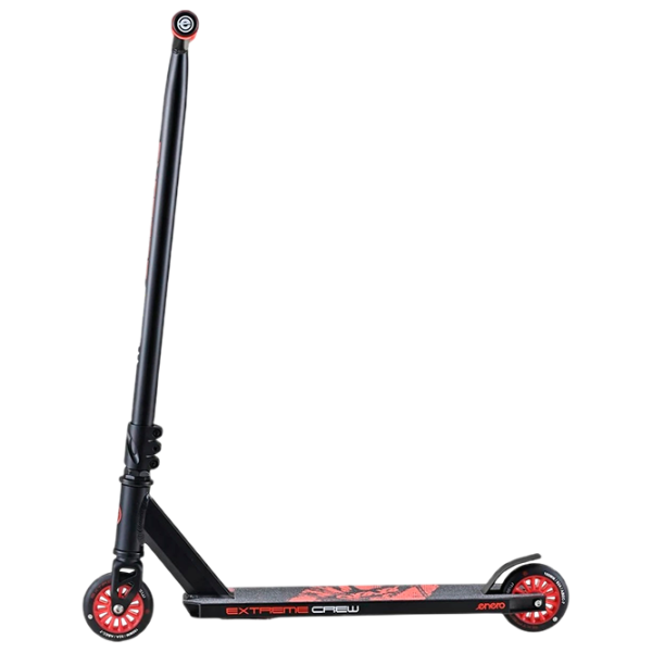 Trotinetă pentru copii cu două roți Enero Extreme Crew (00-01092104) Black 14 ani, 100 kg, Din PU photo 4
