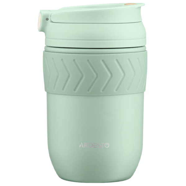 Cană termo Ardesto Classic Travel Mug Green 0.4l photo 1