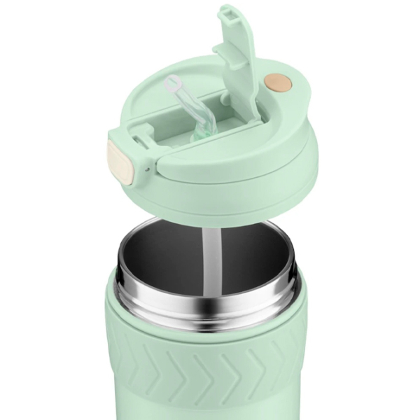 Cană termo Ardesto Classic Travel Mug Green 0.4l photo 4