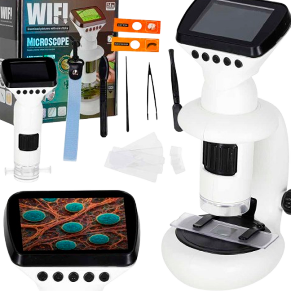Microscop OptiLab SD669 White  photo 2