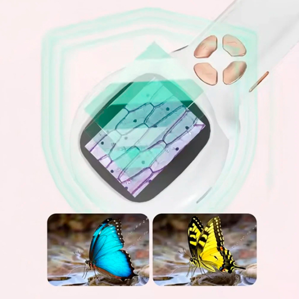 Microscop OptiLab Handheld SD607 White Pentru copii, 3+ photo 5