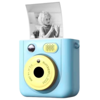 Cameră foto Kidyprint WK01 Blue Pentru copii, 3+
