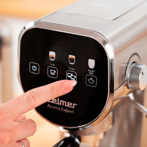 Aparat de cafea ZELMER ZCM7300 Inox 1360 W, 0.9 l, Thermoblock photo 8