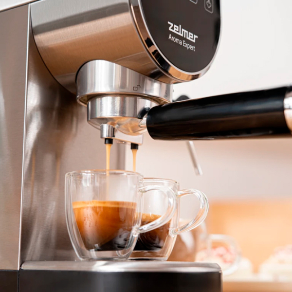 Aparat de cafea ZELMER ZCM7300 Inox 1360 W, 0.9 l, Thermoblock photo 9