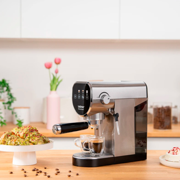 Aparat de cafea ZELMER ZCM7300 Inox 1360 W, 0.9 l, Thermoblock photo 10