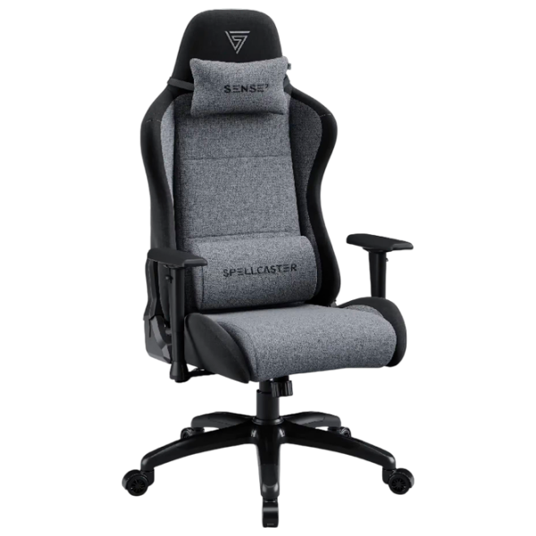 Scaun Gaming SENSE7 Spellcaster FUKU XL 00-01089716 Gray Black  photo 2