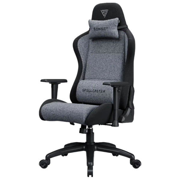Scaun Gaming SENSE7 Spellcaster FUKU XL 00-01089716 Gray Black  photo 4
