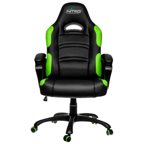 Scaun Gaming Gamemax GCR07 Black Green  photo 1