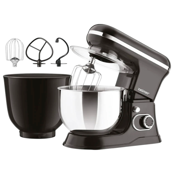 Mixer ZELMER ZKR1355 Black 1200 W, Numărul de viteze: 6, Regim turbo photo 1