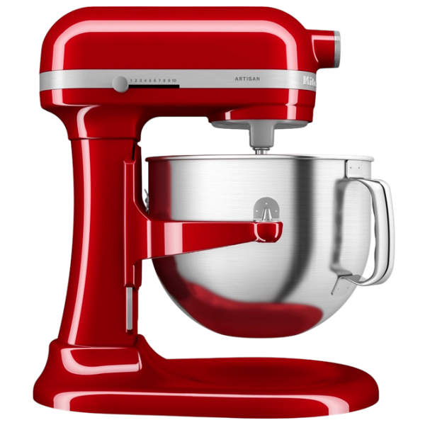 Mixer KitchenAid 5KSM70SHXEER Red 375 W, Numărul de viteze: 10, Regim turbo photo 1