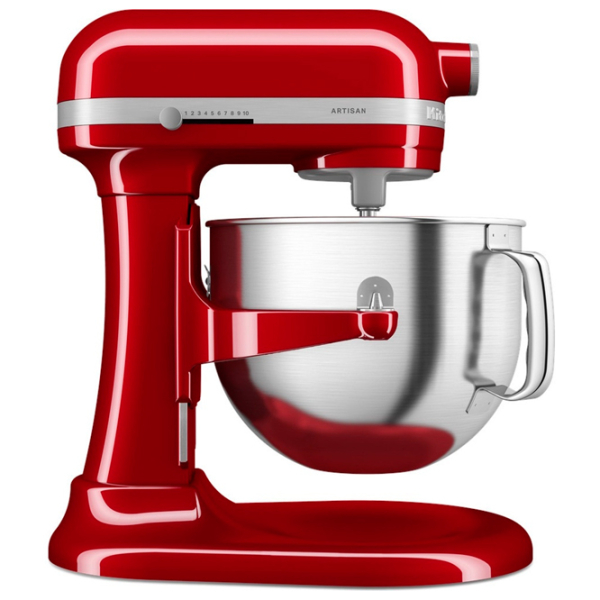 Mixer KitchenAid 5KSM70SHXEER Red 375 W, Numărul de viteze: 10, Regim turbo photo 5