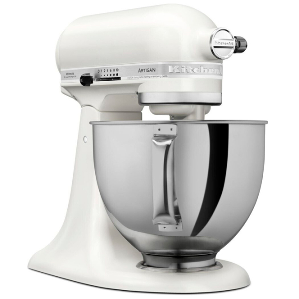 Mixer KitchenAid 5KSM175PSEPL White 300 W, Numărul de viteze: 10, Regim turbo photo 3
