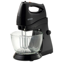 Mixer Gorenje M450BS Black 400 W, Numărul de viteze: 5, Regim turbo
