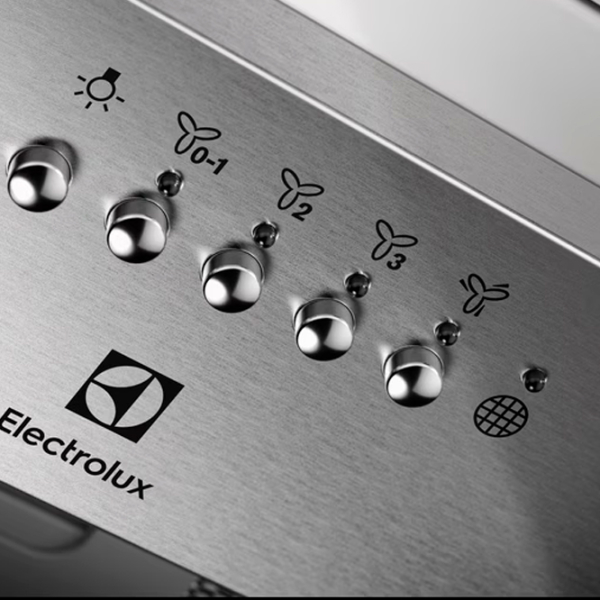 Hotă Electrolux LFG516X Inox 49 cm, Recirculare, 600 m³/h photo 6