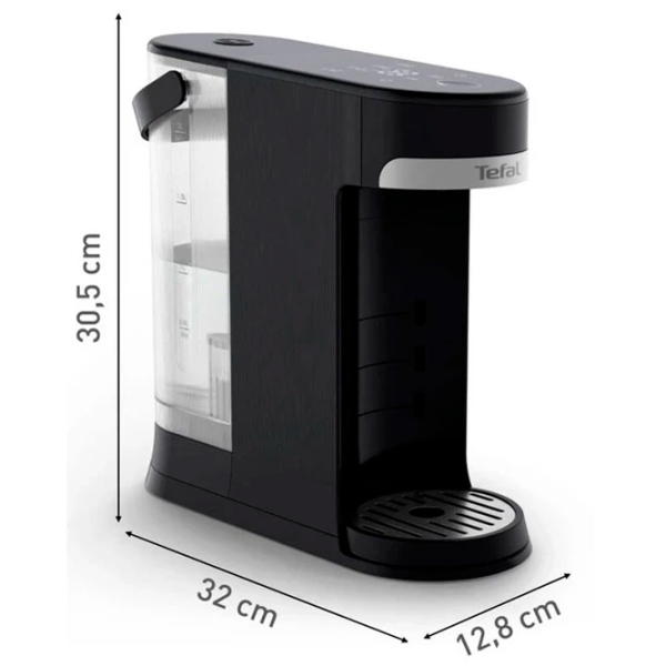 Ceainic cu dozator Tefal BR3508E0 Black 1300 W, 2l, Material interior:  photo 4