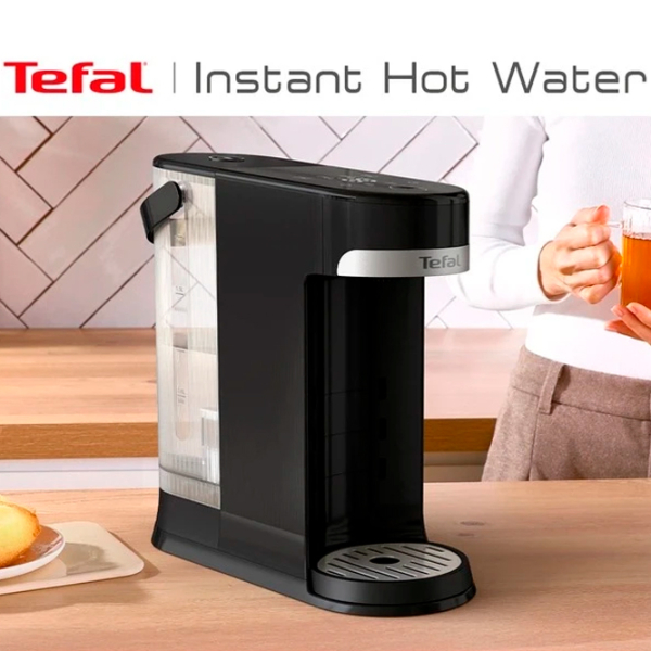 Ceainic cu dozator Tefal BR3508E0 Black 1300 W, 2l, Material interior:  photo 5