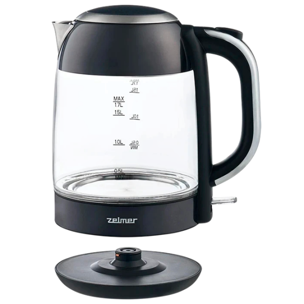 Ceainic electric ZELMER ZCK8025 Black 1850 W, 1.7l, Material interior: Plastic photo 2