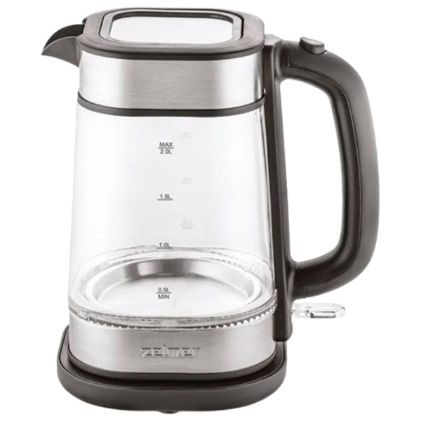 Ceainic electric ZELMER ZCK8021 Black 2200 W, 2l, Material interior: Sticlă photo 2