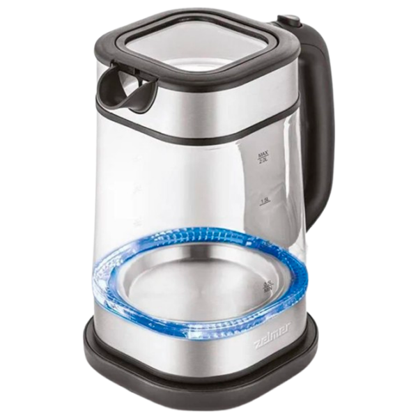 Ceainic electric ZELMER ZCK8021 Black 2200 W, 2l, Material interior: Sticlă photo 4