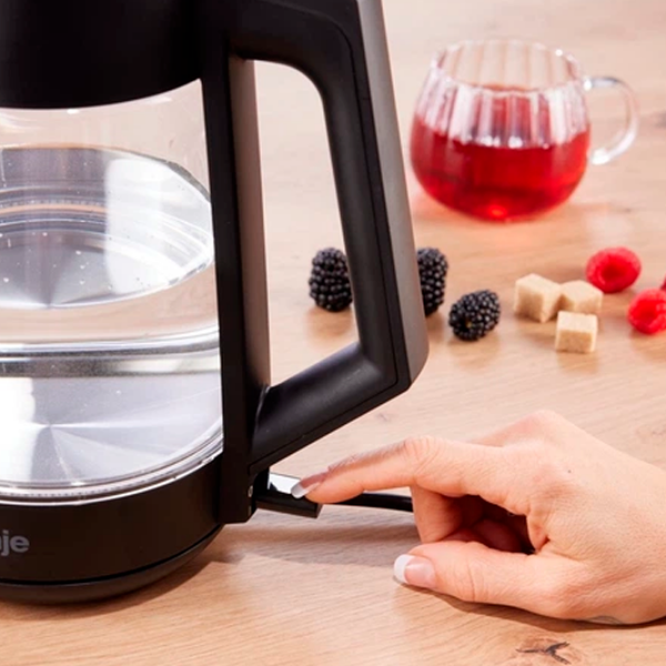 Электрочайник Gorenje K17OGP Черный 2200 Вт, 1.7л, Внутреннее покрытие: Стекло photo 7