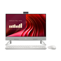 All-in-One PC Dell AIO EC24250 White 23.8" Full HD IPS Intel Core Ultra 7 150U 16 GB 1 TB 