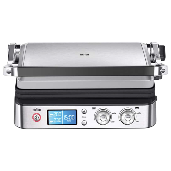 Grill electric Braun CG 9043 Inox 2000 W, Contact, Barbecue, 230 °С photo 1