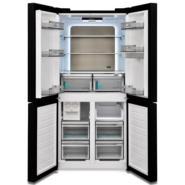 Frigider SHARP SJ-NFA35IHDAD-EU Black 322l / No Frost, 166l / No Frost, D photo 2