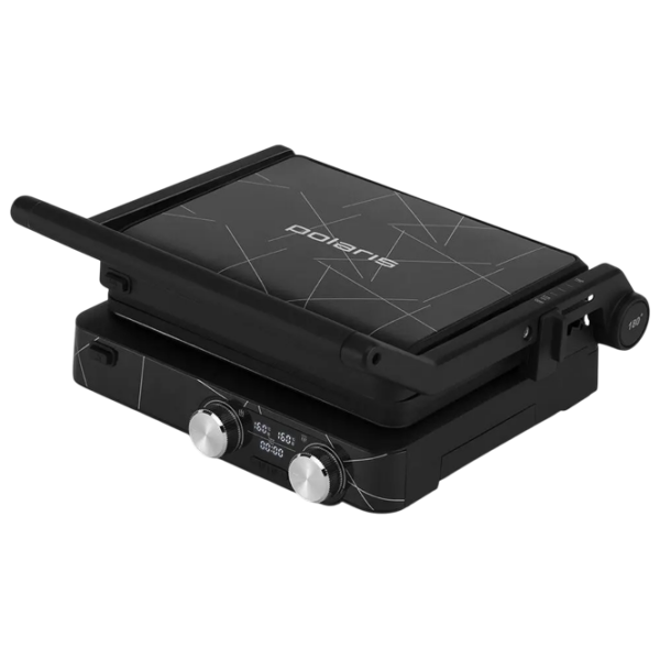 Grill electric Polaris PGP 2502 Black 2000 W, Contact, Barbecue, 230 °С photo 9