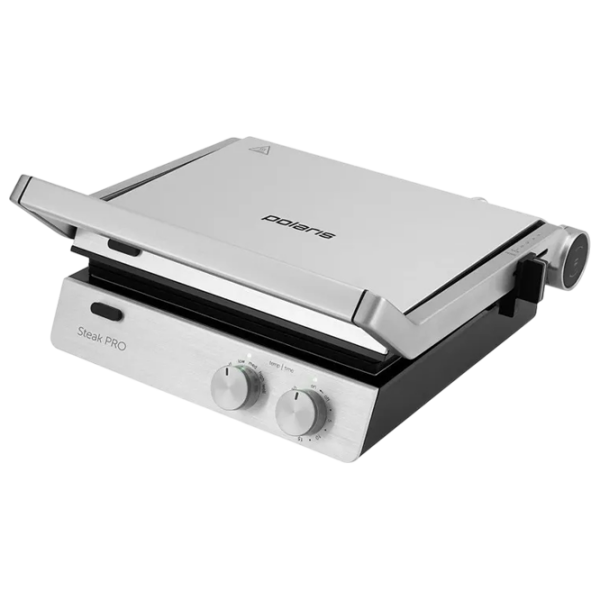Grill electric Polaris PGP 2803 Inox 2000 W, Contact, 230 °С photo 2