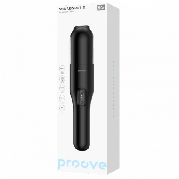Портативный пылесос Proove Void Assistant S1 Черный 80 Вт | Сухая | Контейнер | 0.15 л photo 4