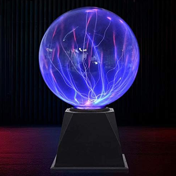 Lampă de masă LightWave Magic Plasma Ball 6 inch Black Rețea photo 6