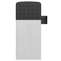 USB Flash Transcend Jet Flash 380 64 GB Silver USB 2.0, Metal