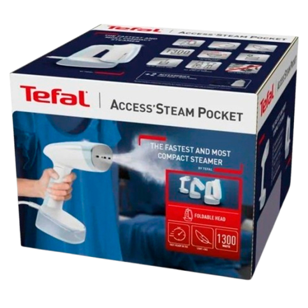 Vaporizator de călcat vertical Tefal DT3041E1 White 1300 W, 20 g/min, 0.12 l photo 6